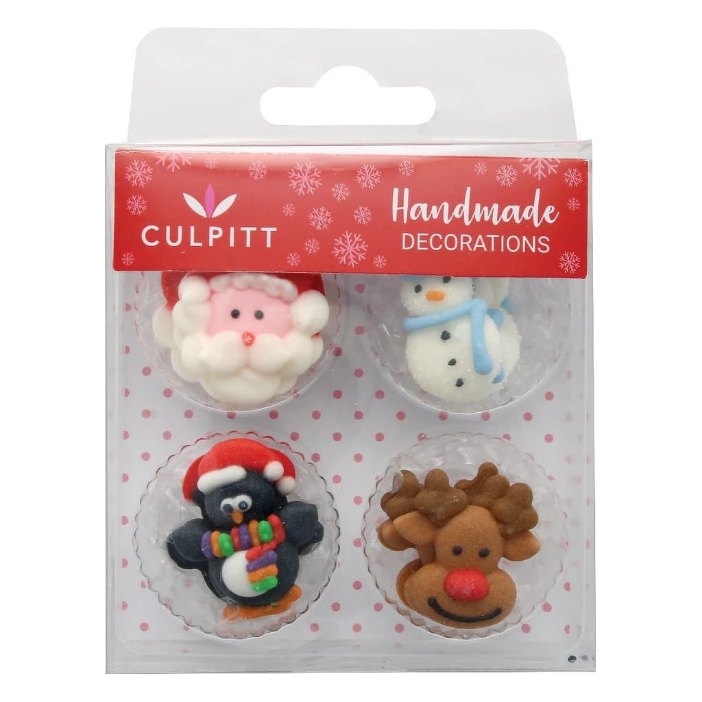 SugarDec Piping Xmas Friends (12 pc)