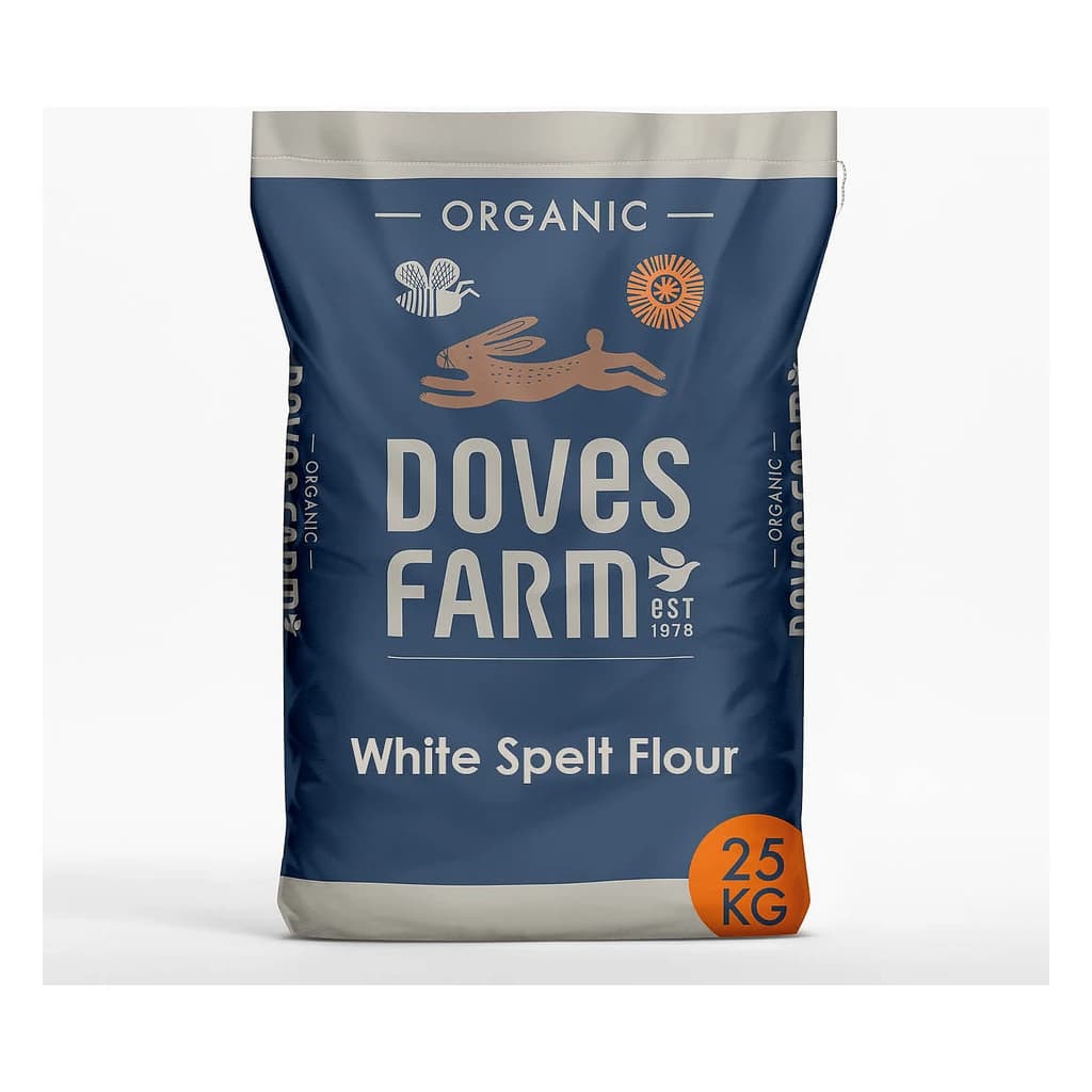 Organic White Spelt Flour 25 kg