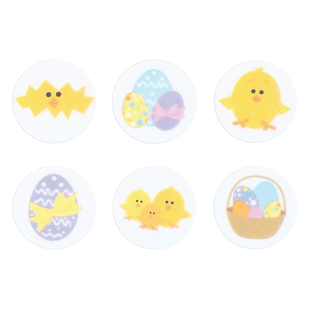 Easter Collection Edible Toppers 38 mm