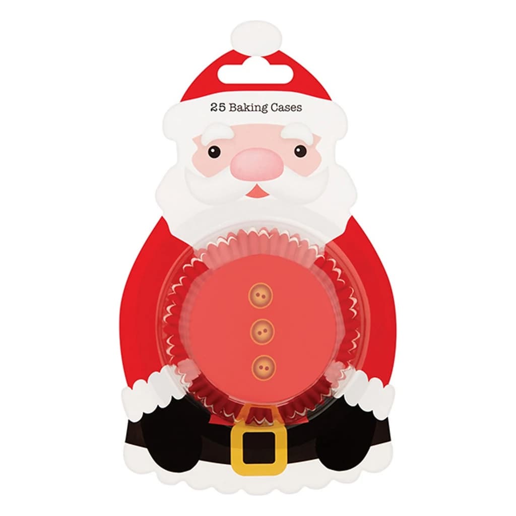 Baking Case 3D Santa 50 mm (25 pc)