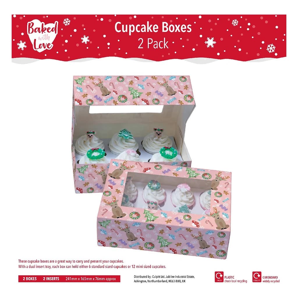Box 6/12 Cupcake Magical Woodland – 2 pc