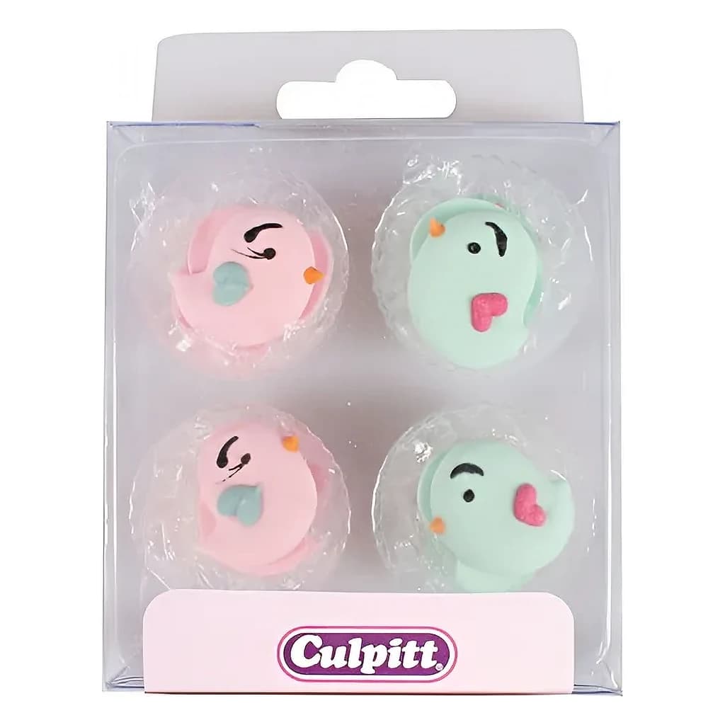 Sugardec-Piping-Love Birds (12 pc)