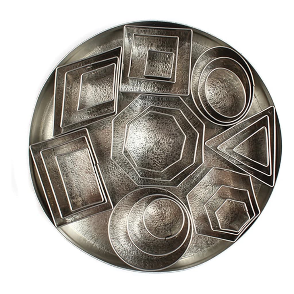 Decopac Cutter, Geometric Shapes – 24 pc