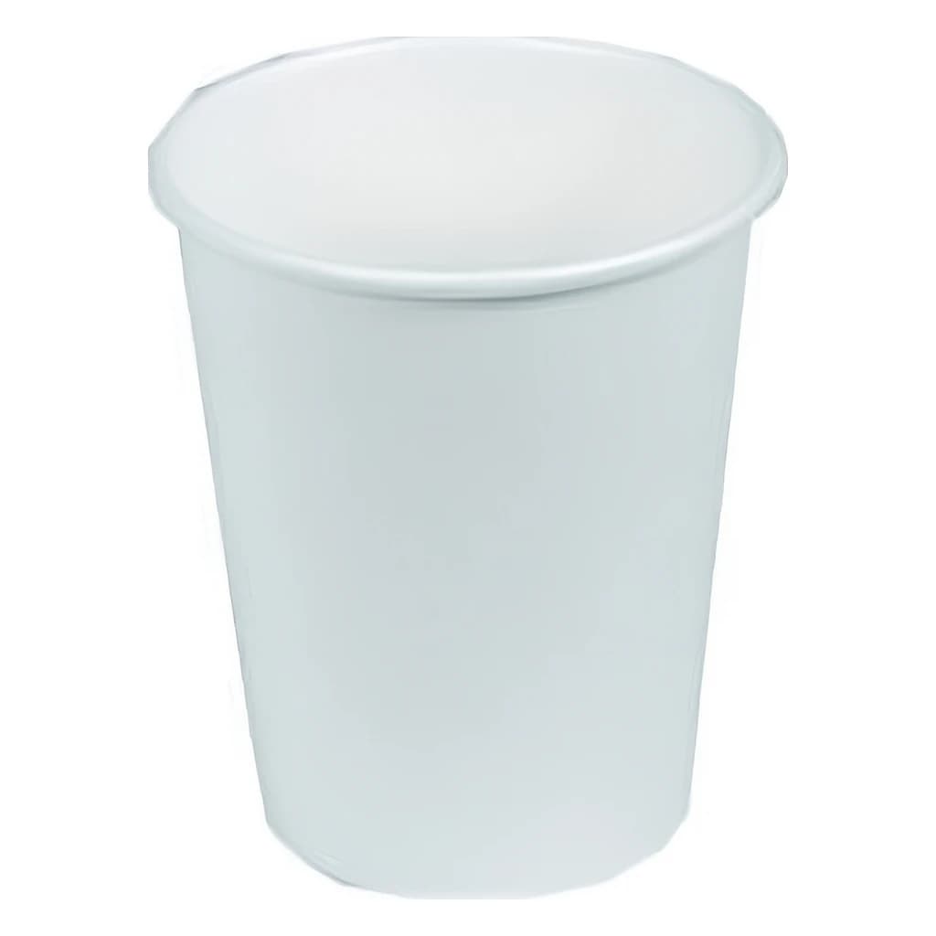 12 oz Plain White Hot Cups – 1000 pc
