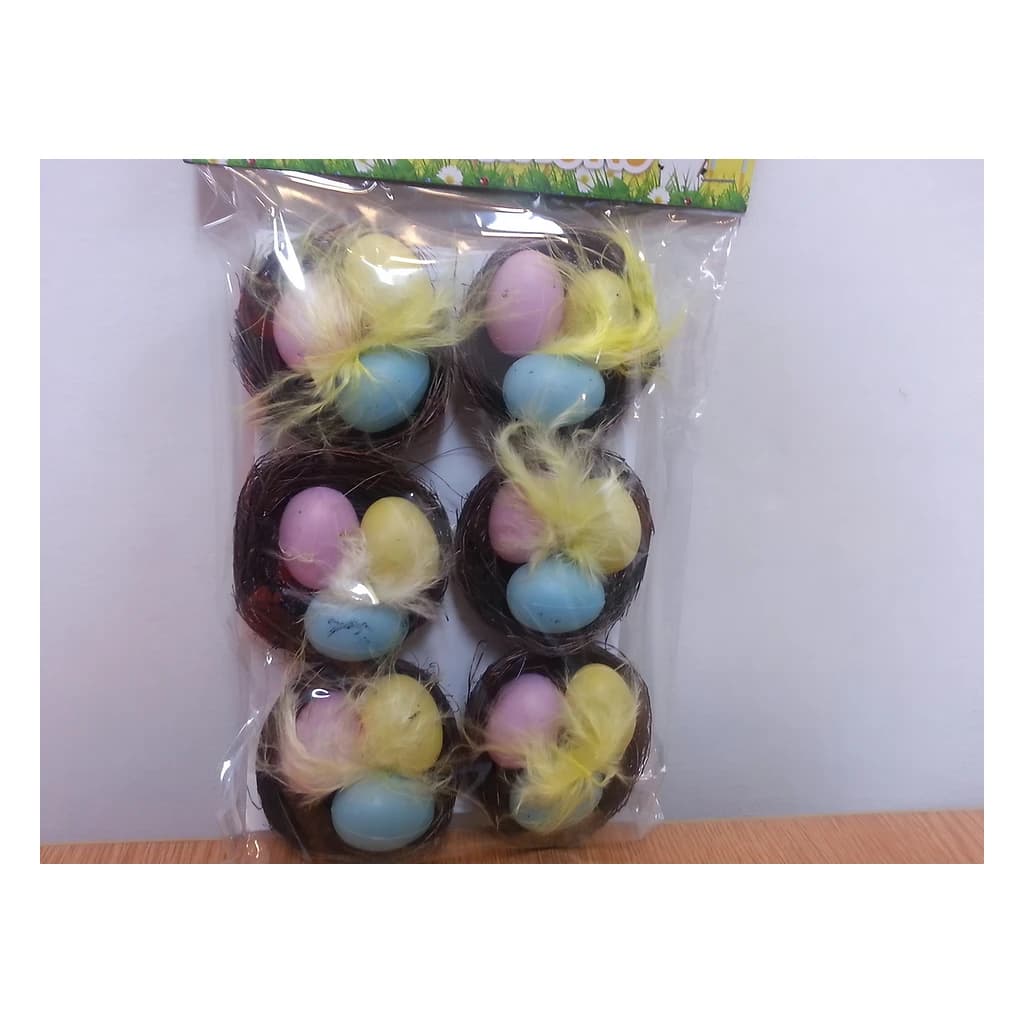 Easter Nests Multicoloured (4 pc)