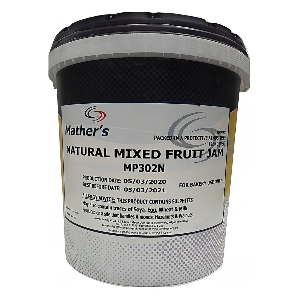 Flemings Mixed Fruit Jam 12.5 kg