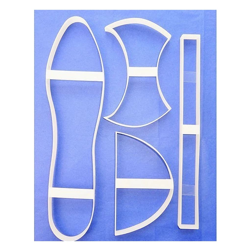 Designerart Cakes Shoe Cutter – 4 pc Set
