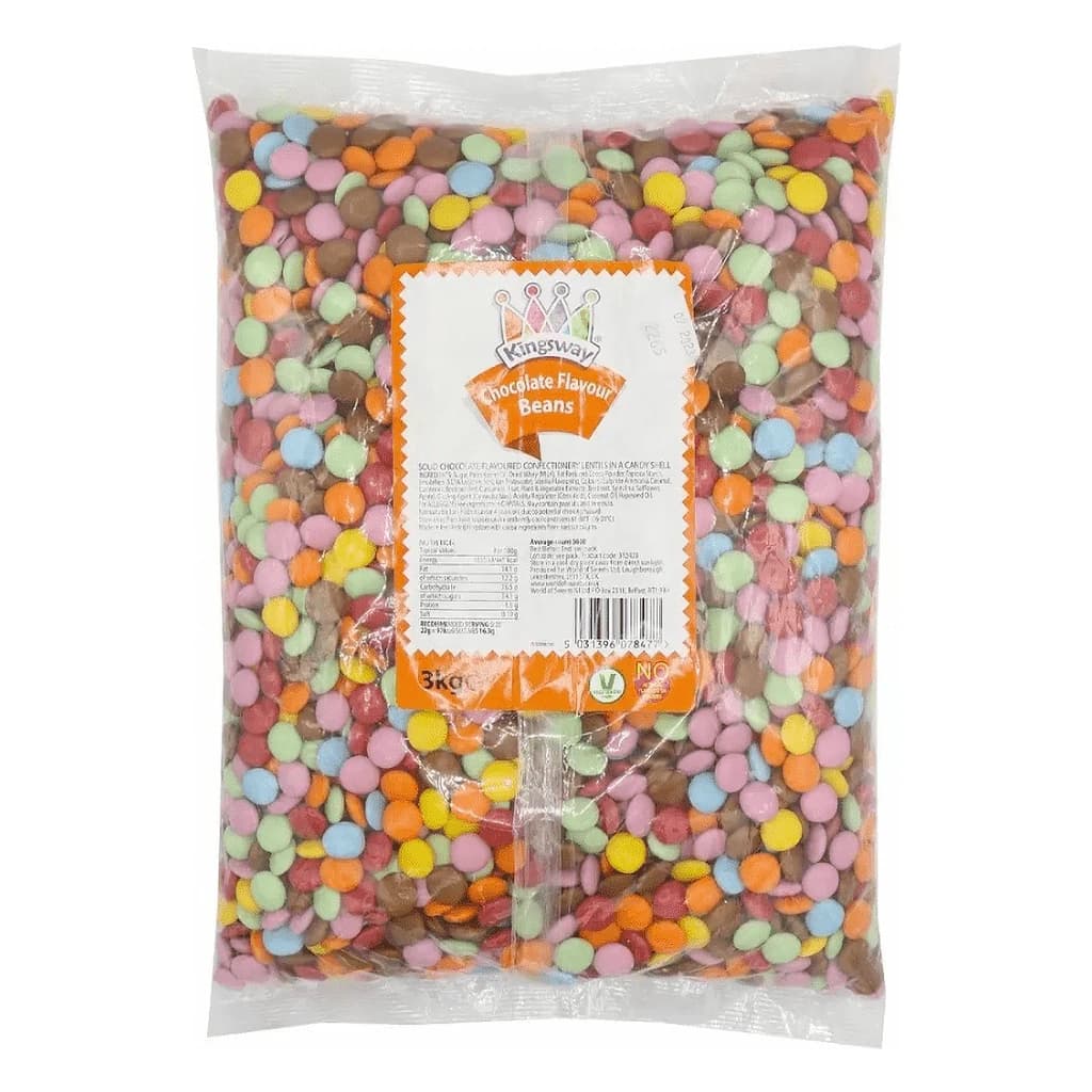Kingsway Milk Chocolate Beans 3 kg