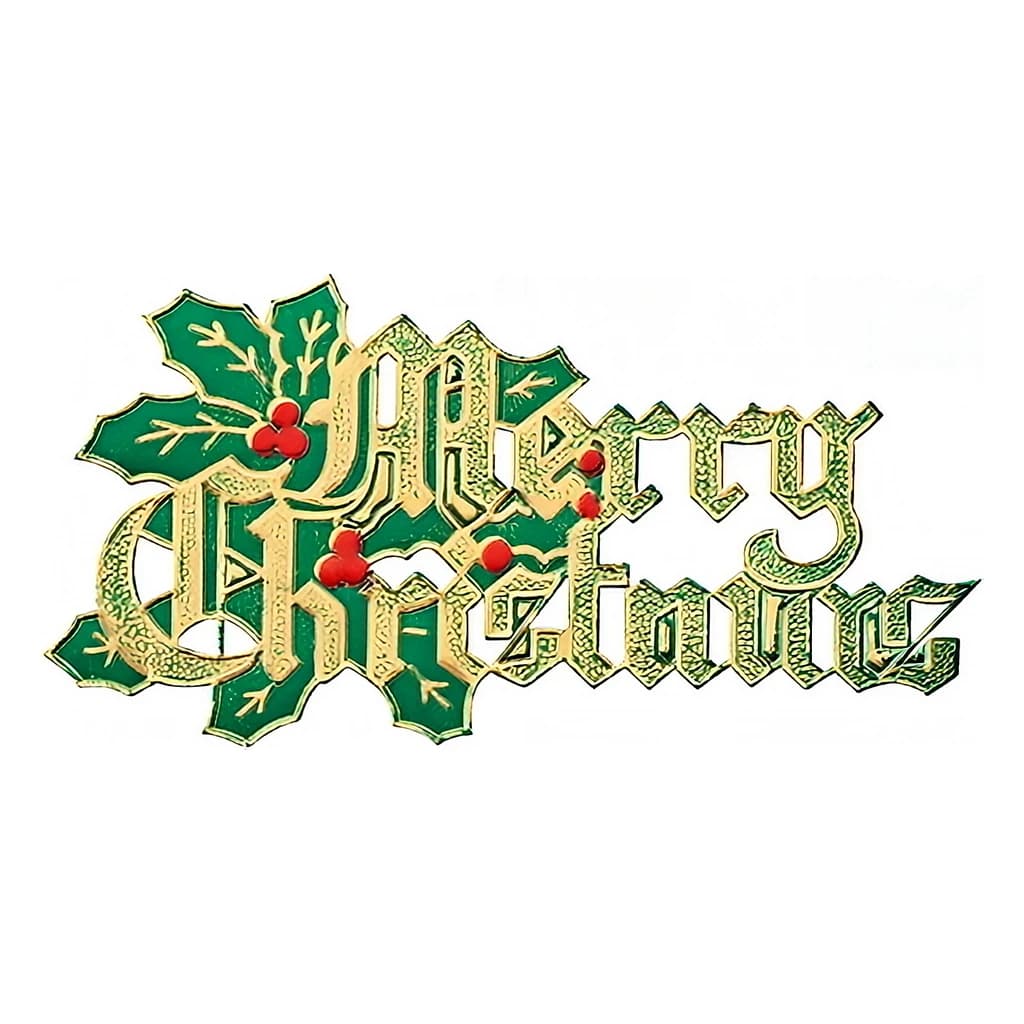 Paper Motto "Merry Christmas" (100 pc)