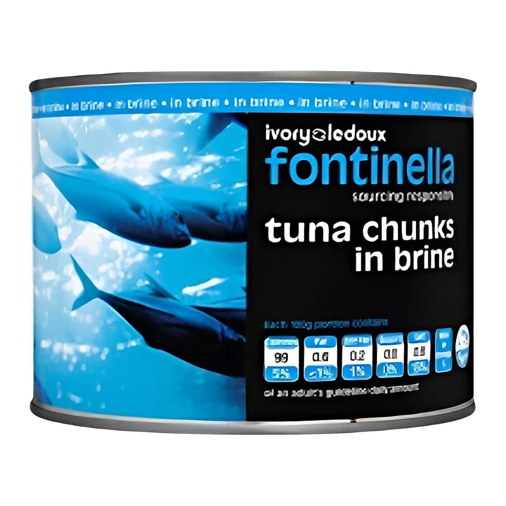 Tuna Chunks in Brine 6 x 1.7 kg