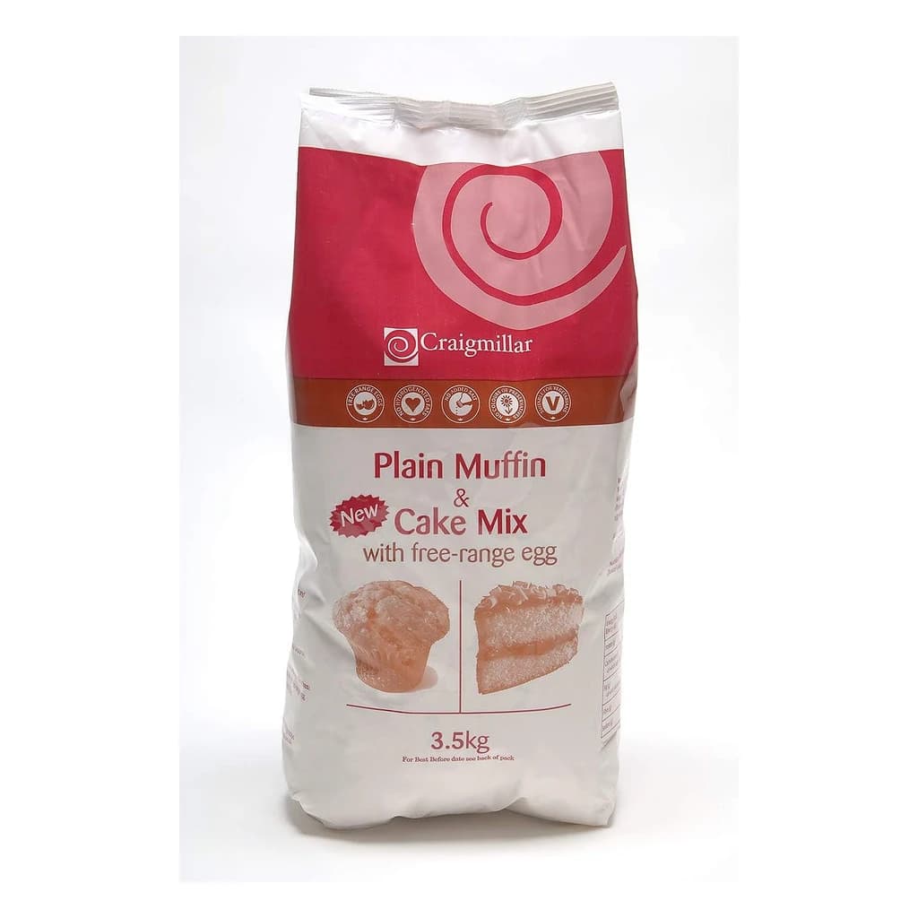 Craigmillar American Plain Muffin Mix 12.5 kg