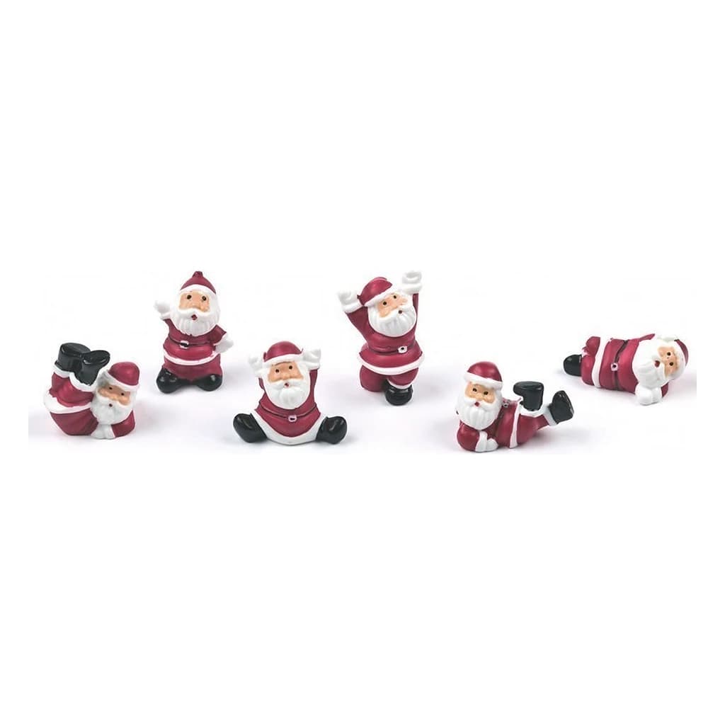 Pic Tumbling Santas 40mm (144 pc)