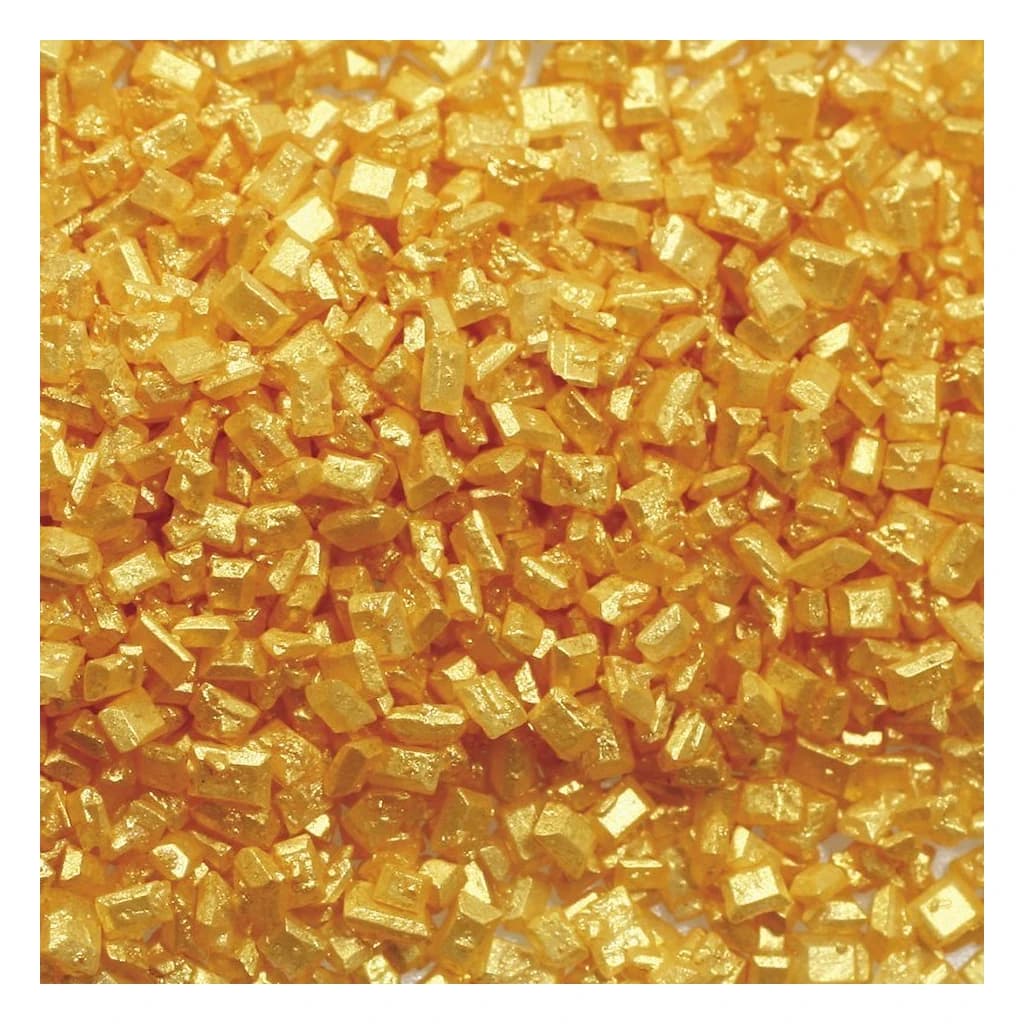 Metallic Gold Sparkling Sugar 50 g
