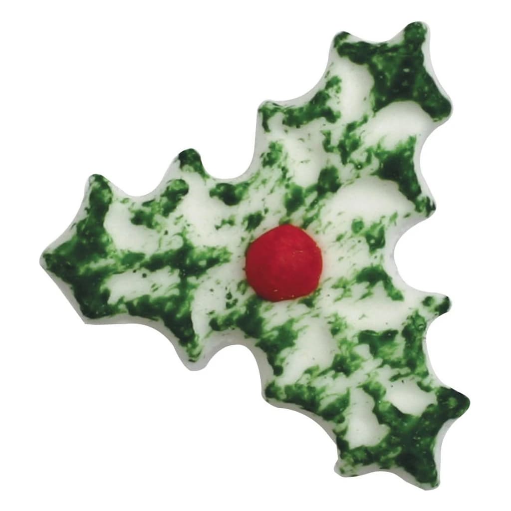Variegated Triple Holly with Berry 24 mm (370 pc)