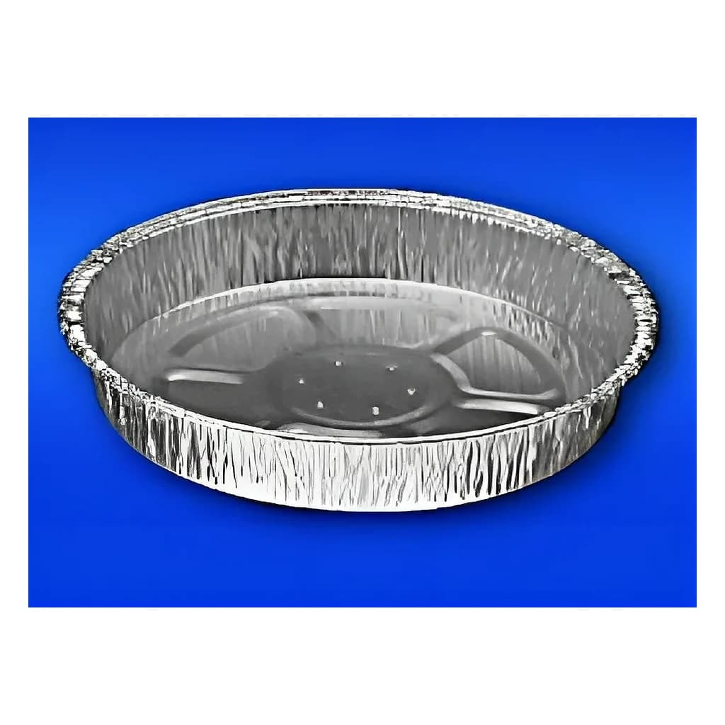 Round Pudding Foil Plain 80mm (80x50x44mm) (3500pcs)