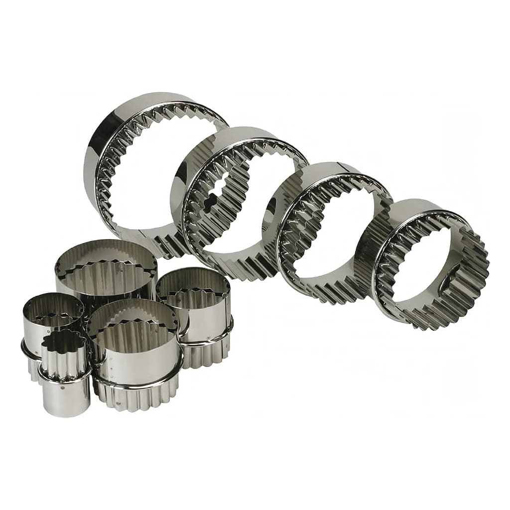 Set of pastry cutters (9 pcs. ) double