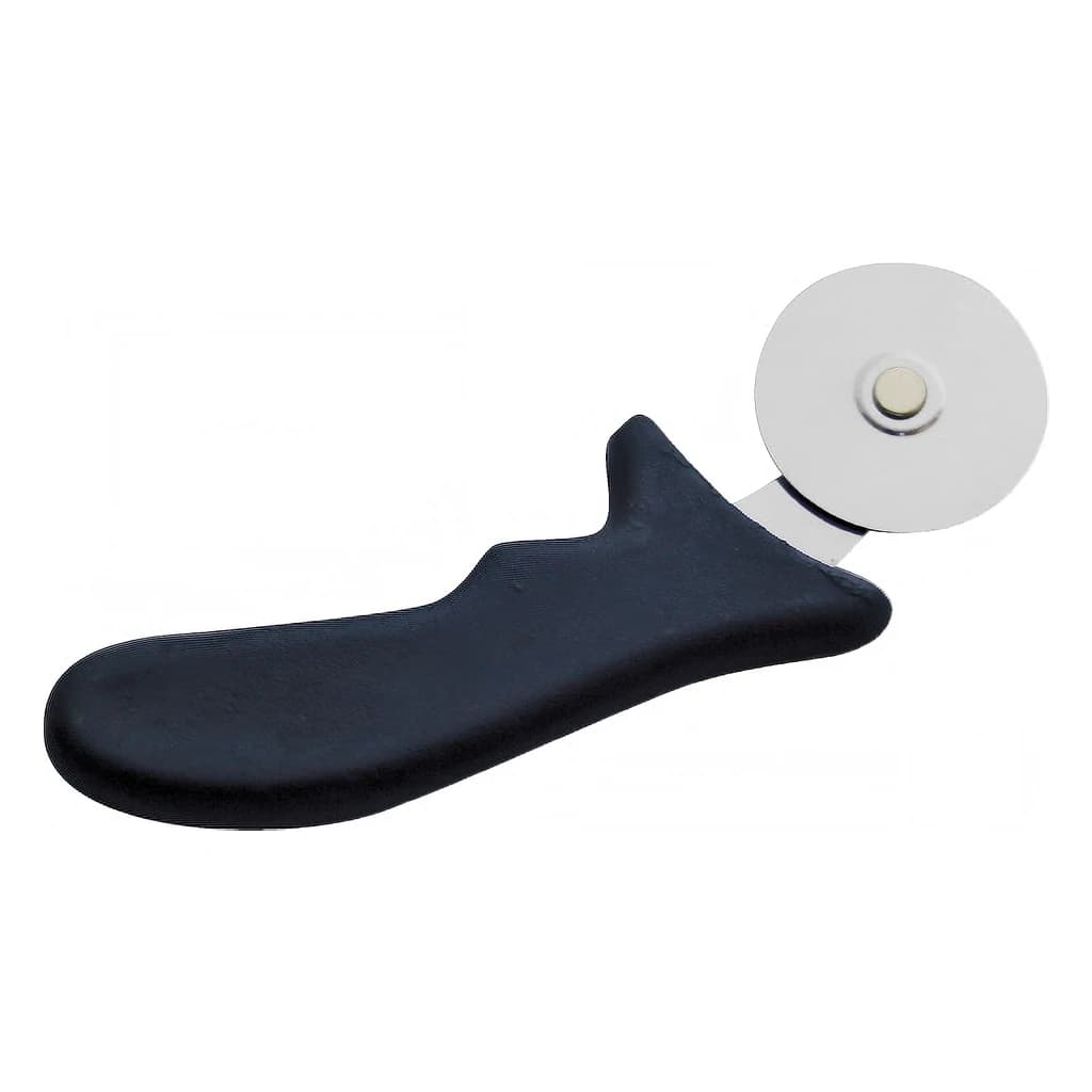Dough and pizza cutter, single, plain-65 mm