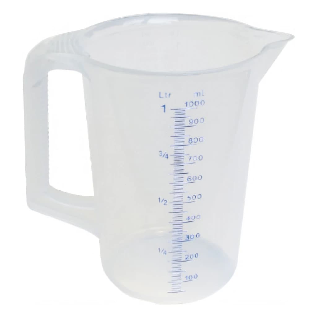 Measuring cups, closed handle - 1000 ml.