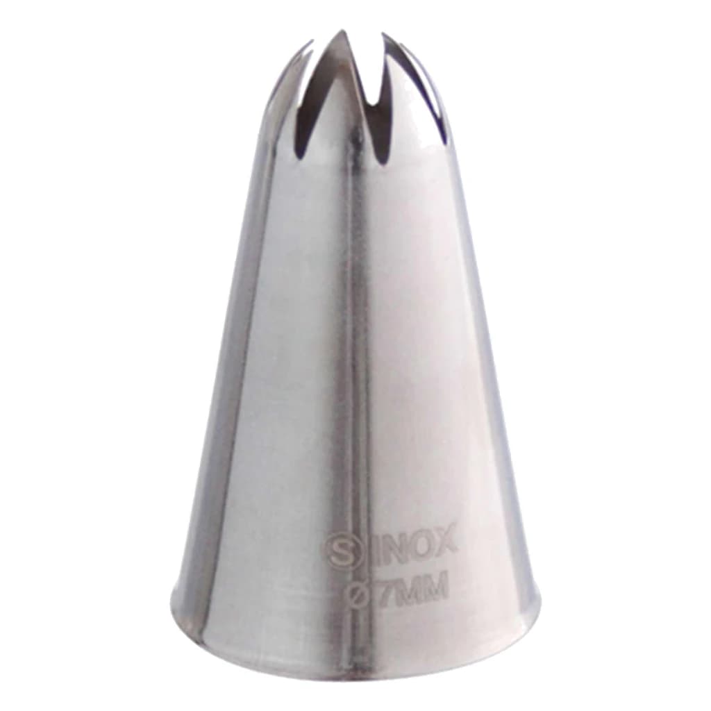 Closed star tubes, in one piece - 12 mm