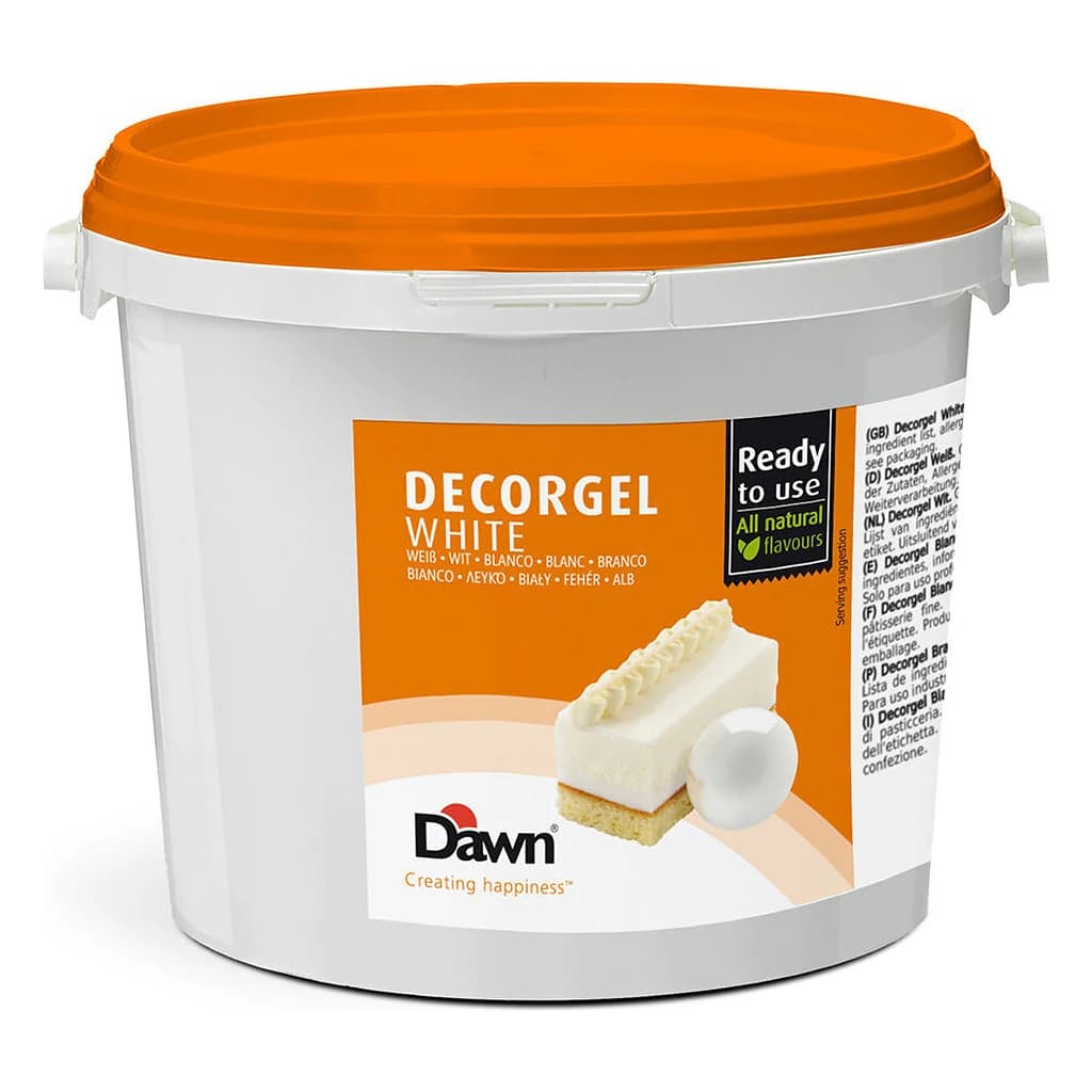 Dawn Decorgel Plus White Glaze 3 kg