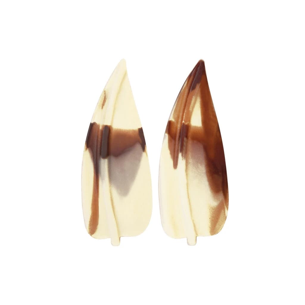 Choc Decor. Mimosa Leaf Marble 22×60 mm (320 pc)