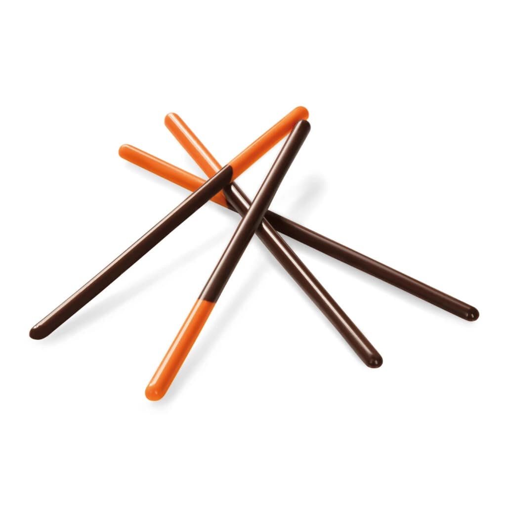 Choc Decor. Pick-Up Sticks Orange 135 mm (228 pc)
