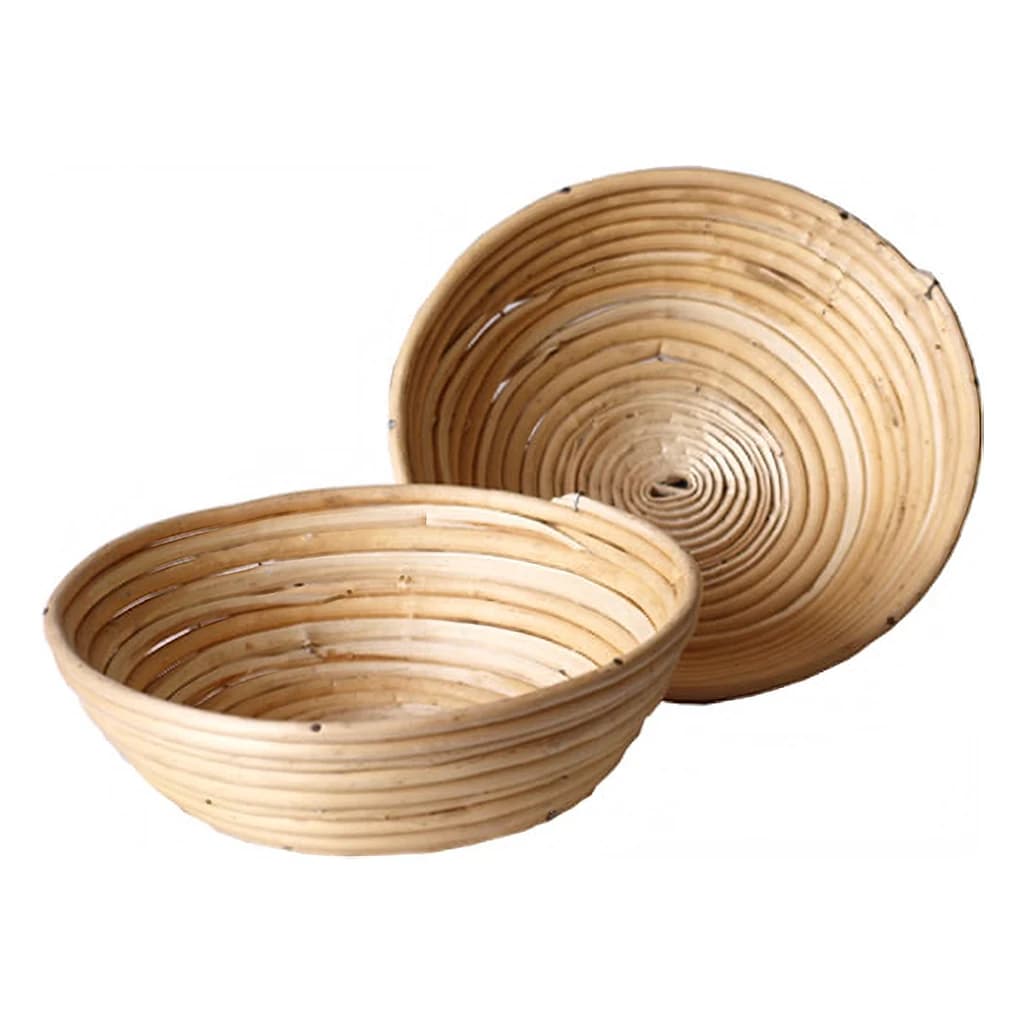 Wooden Proofing Basket, Round, 0.8 kg