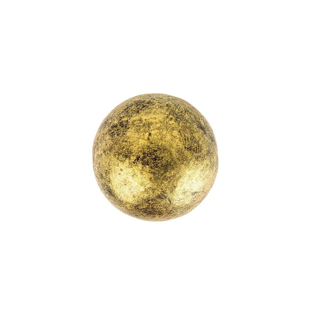 Choc. Decor. Black Pearl/Gold 27 mm (49 pc)