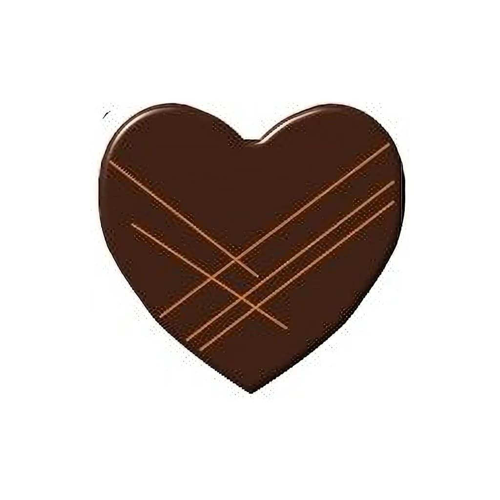 Choc Decor. Dessert Hearts 20 mm (250 pc)