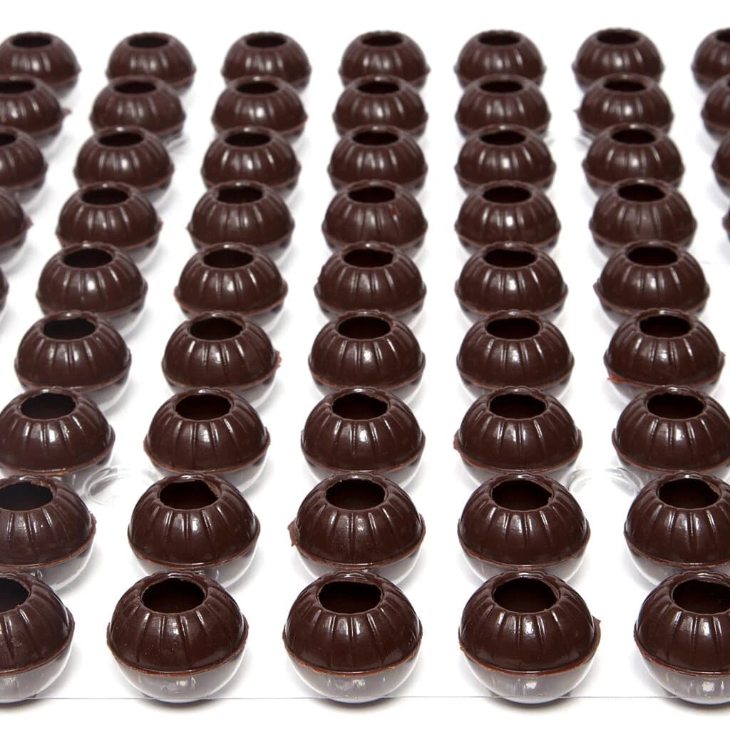 Choc Cups Truffle Shell Dark 25 mm (504 pc)