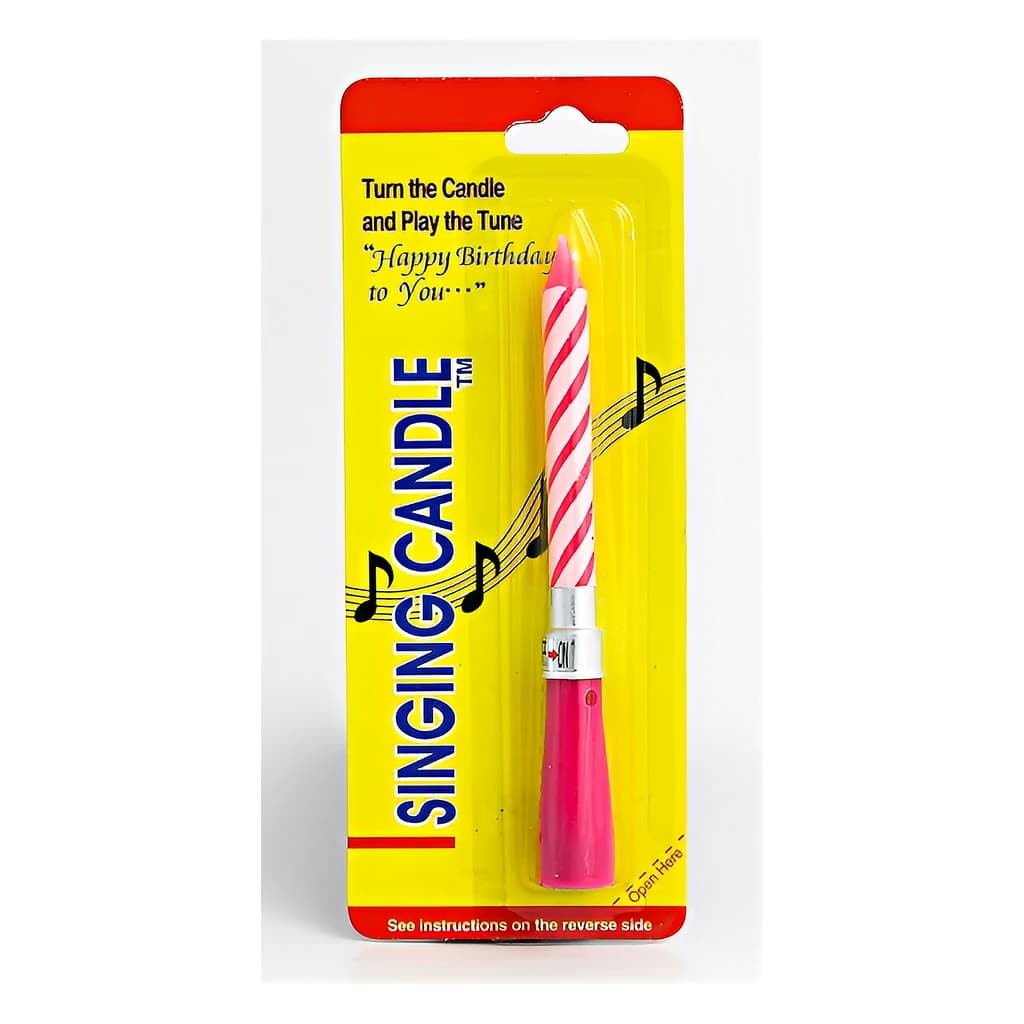 Singing Birthday Candle