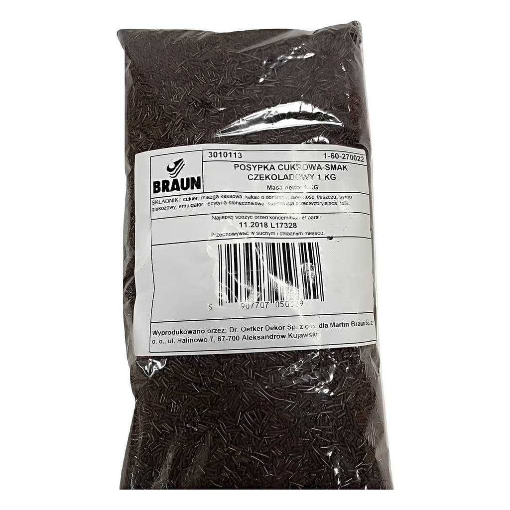 Dark Chocolate Vermicelli 6x1 kg