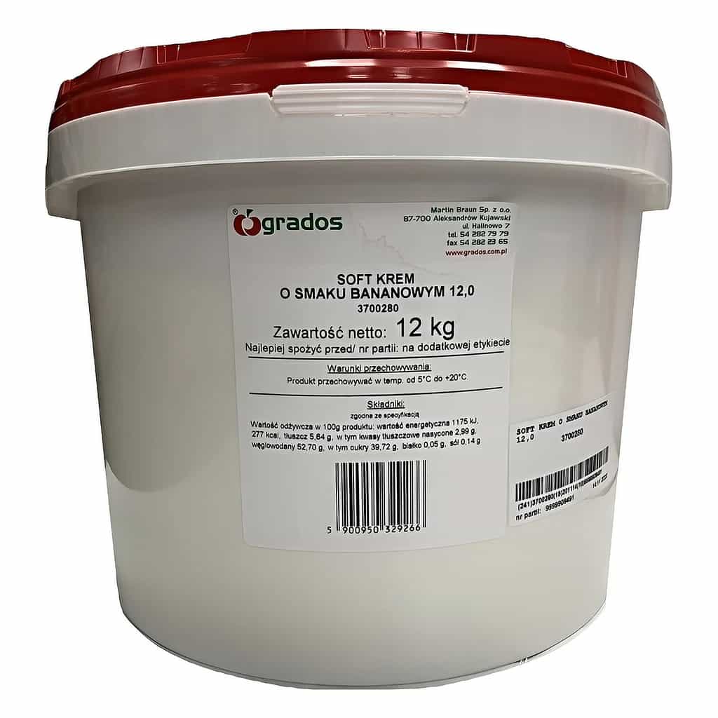Banana Flavour Cream 12 kg