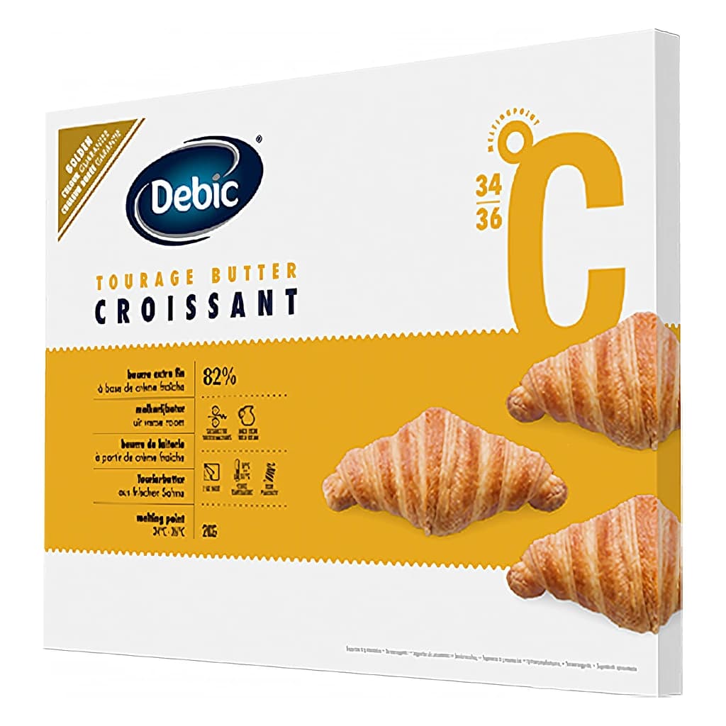 DEB Tourage Croissant Butter 10 kg (5 x 2 kg)