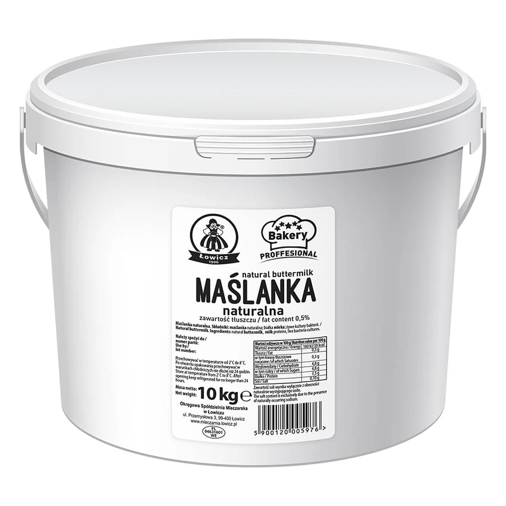 Natural Buttermilk 10 kg