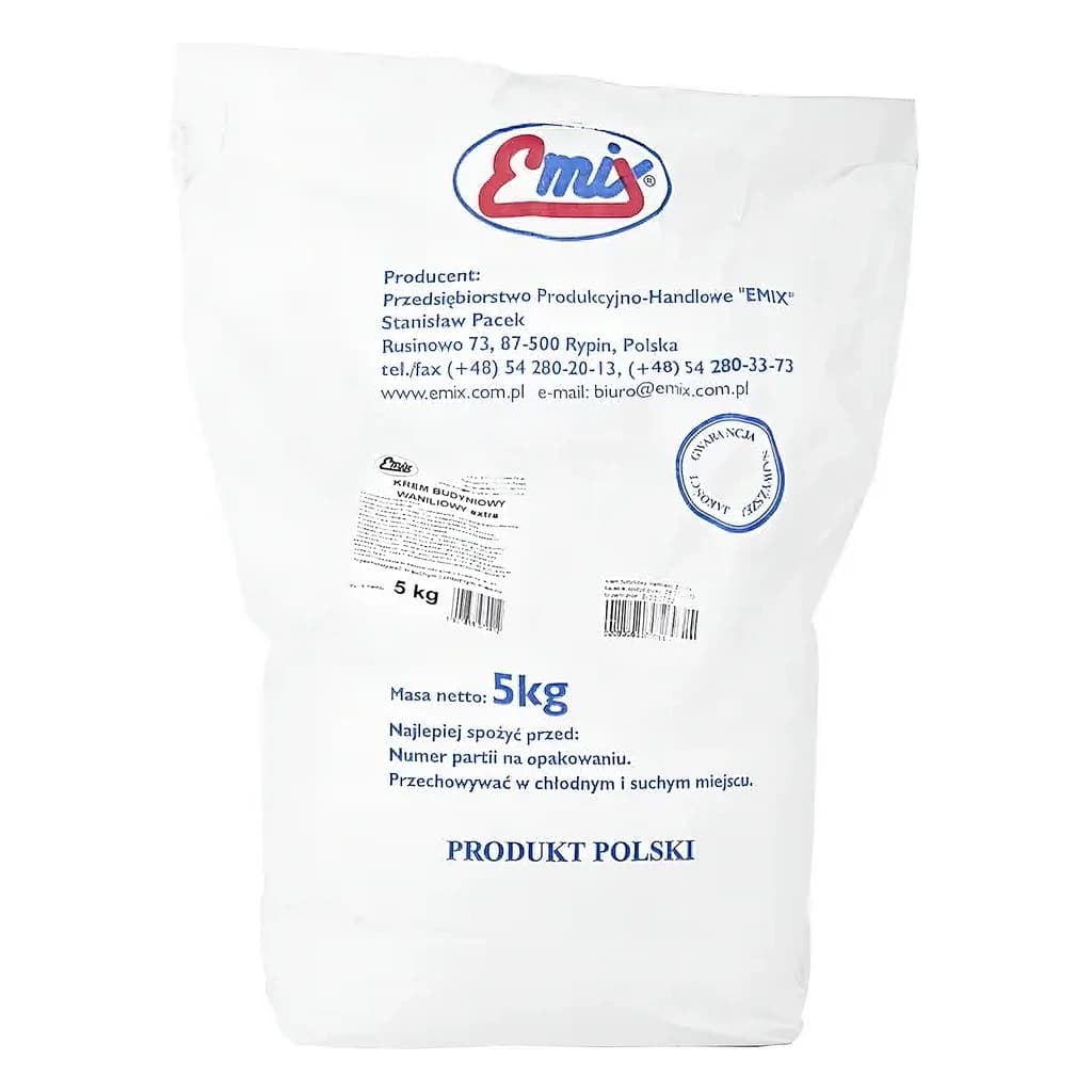 Vanilla Custard no sugar 5 kg EMIX