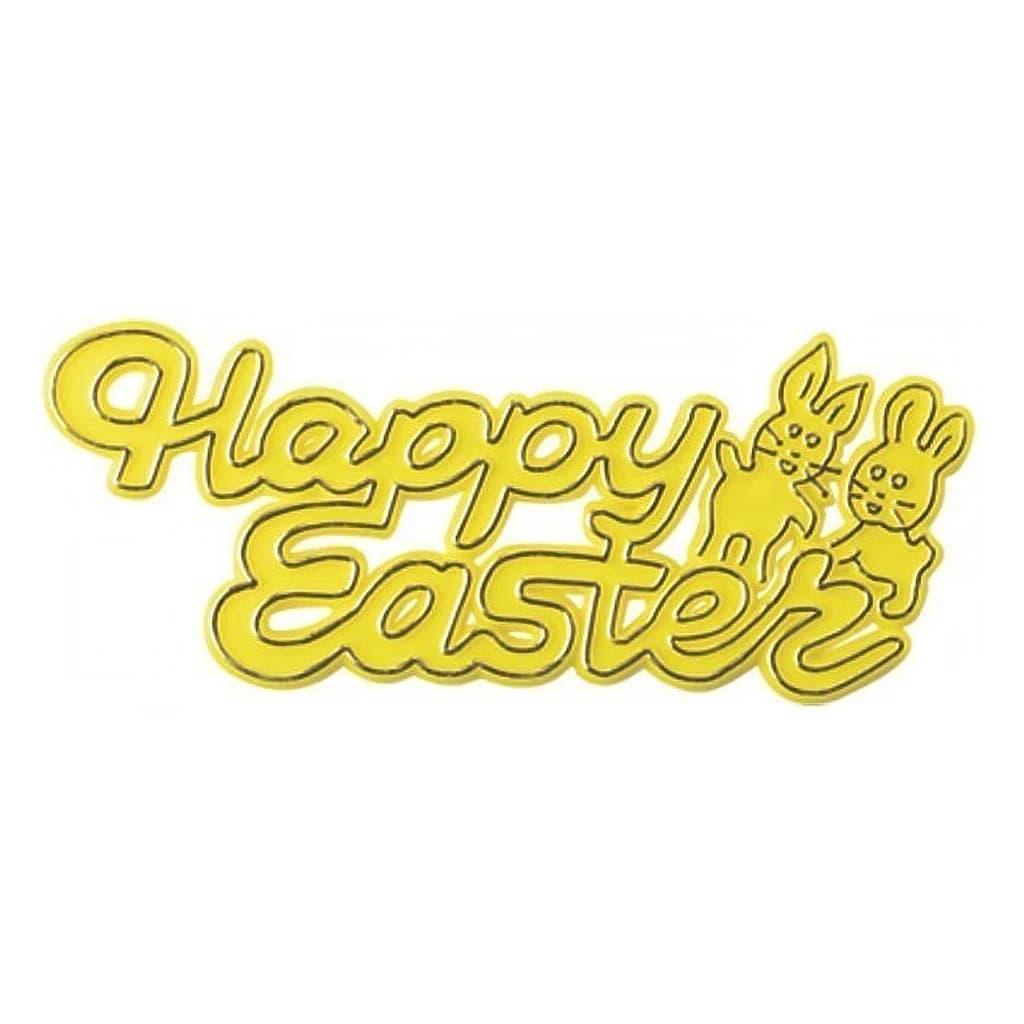 Motto "Happy Easter" 75mm (50 pc)