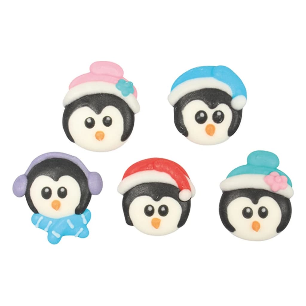 Sugardec-Piping-Xmas Penguine-Bulk 25mm (200 pc)