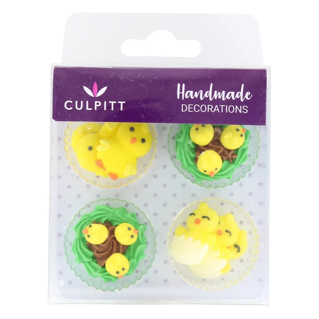 Easter Chicks Large (4 pc)