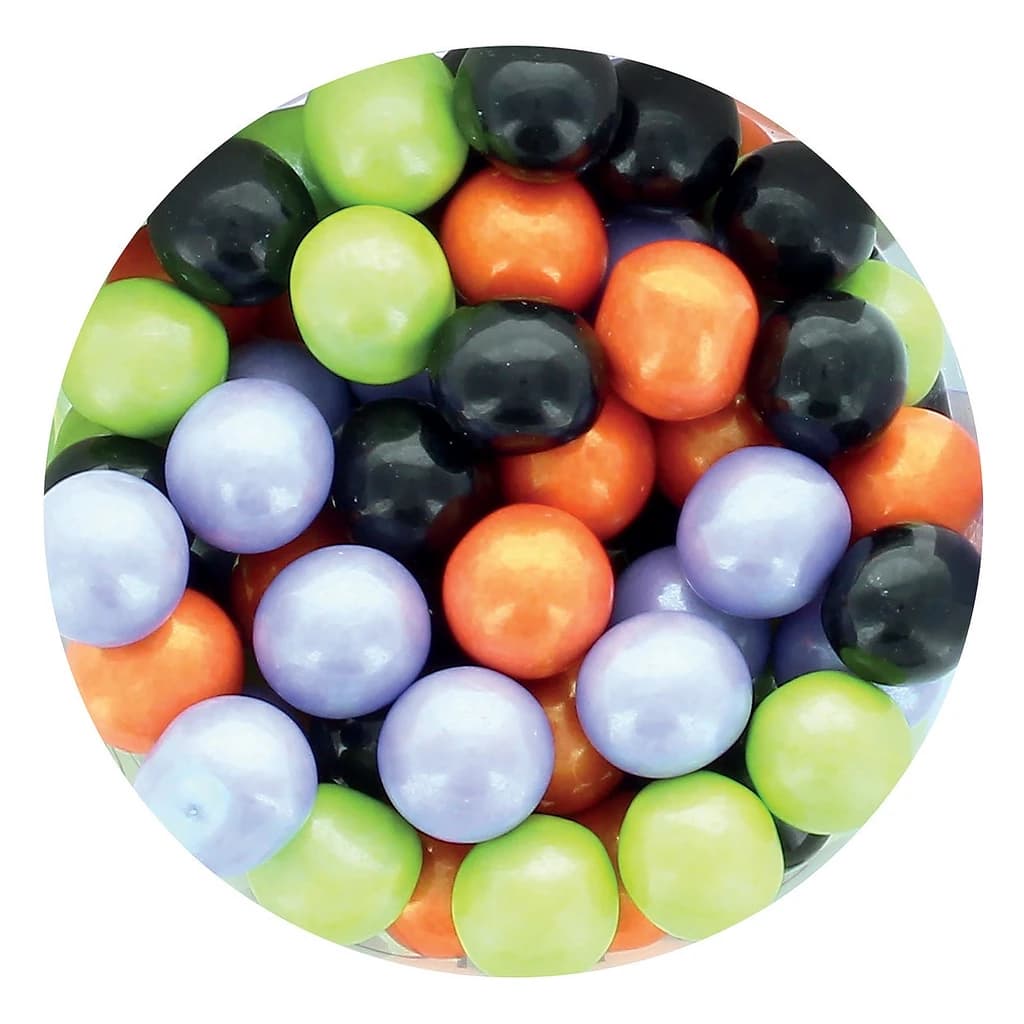 Purple Cupcakes Halloween 10mm Pearls 80g