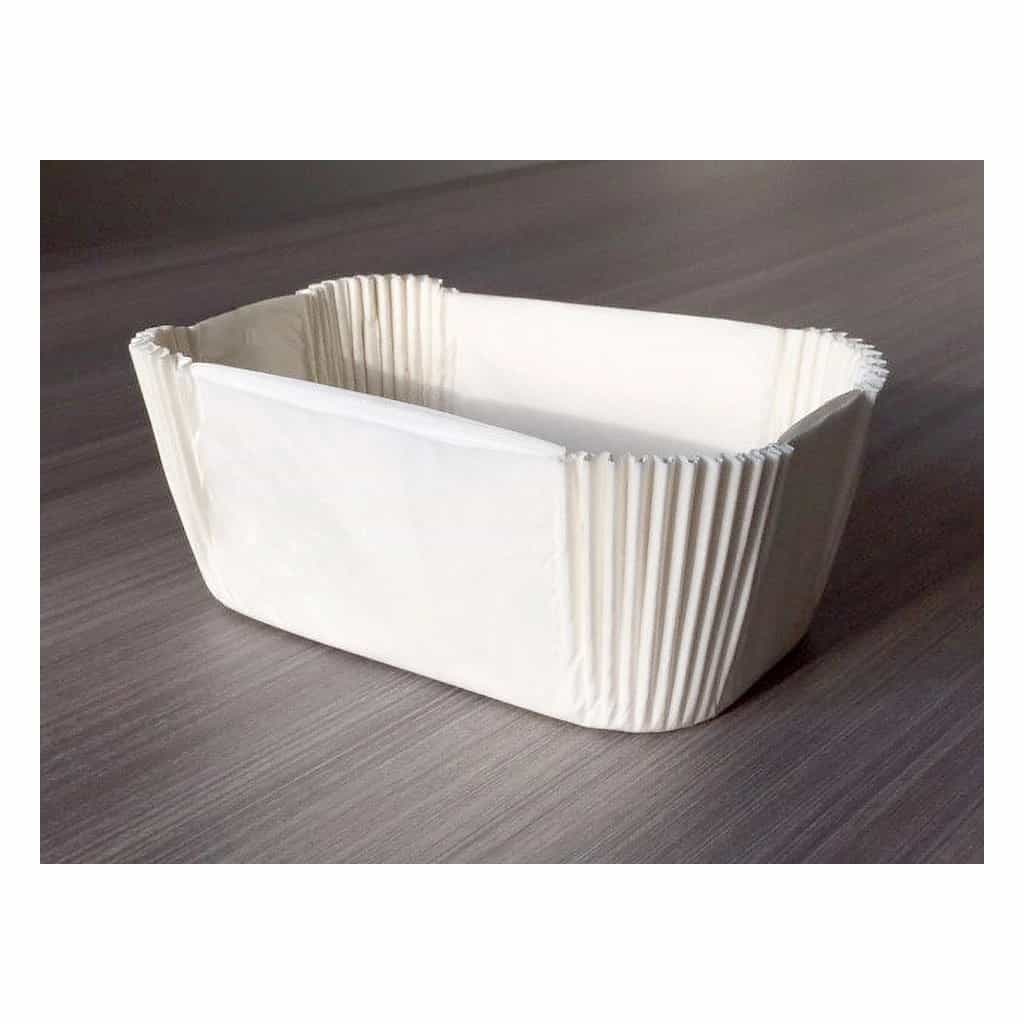 Oblong Case Plain 140 × 67 × 64 mm (1000 pc) White