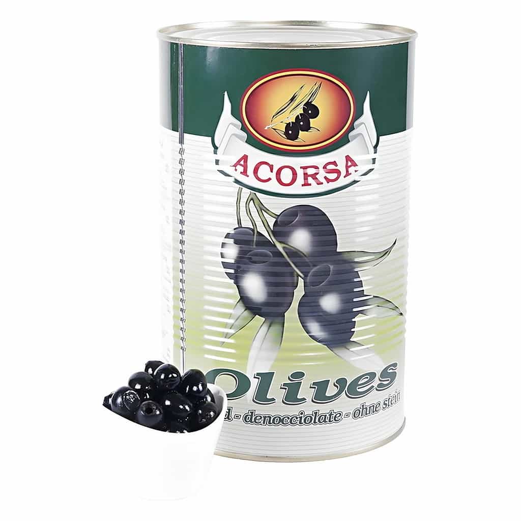 Black Olives Pitted 3 X Kc5 Całe