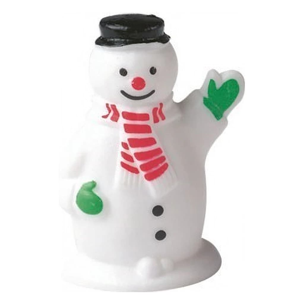 Figurine Snowmen Waving 38 mm 50 pc
