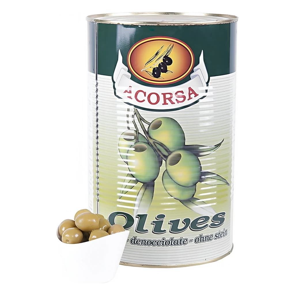 Green Olives Pitted 3 x K5 (4.1 kg)