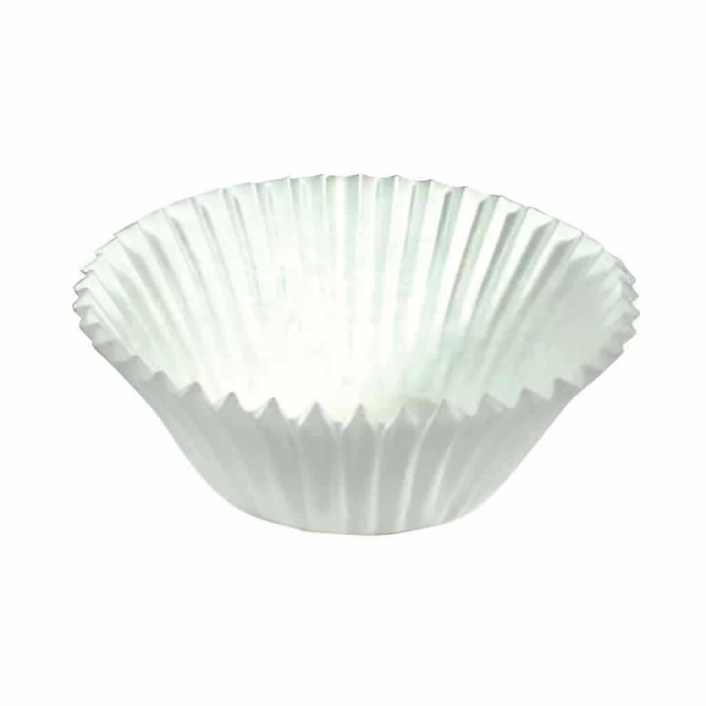 Cupcake Case White 51 × 38 mm – 1000 pc
