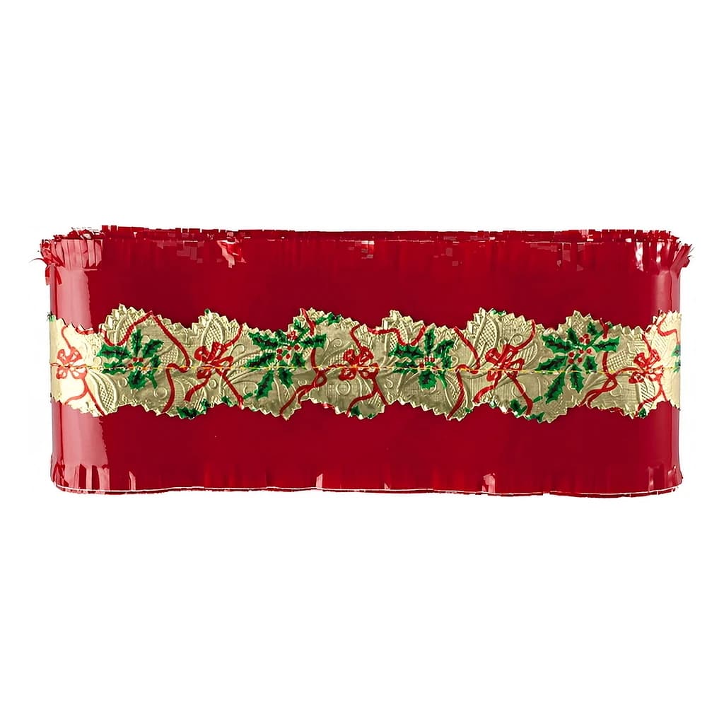 Xmas Frill Holly/Bow Centre 24yd