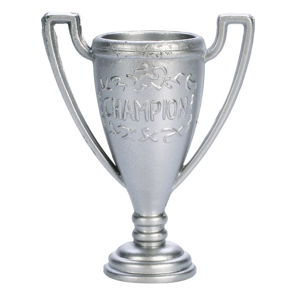 Decs Champion Trophy Silver 38 mm 25 pc