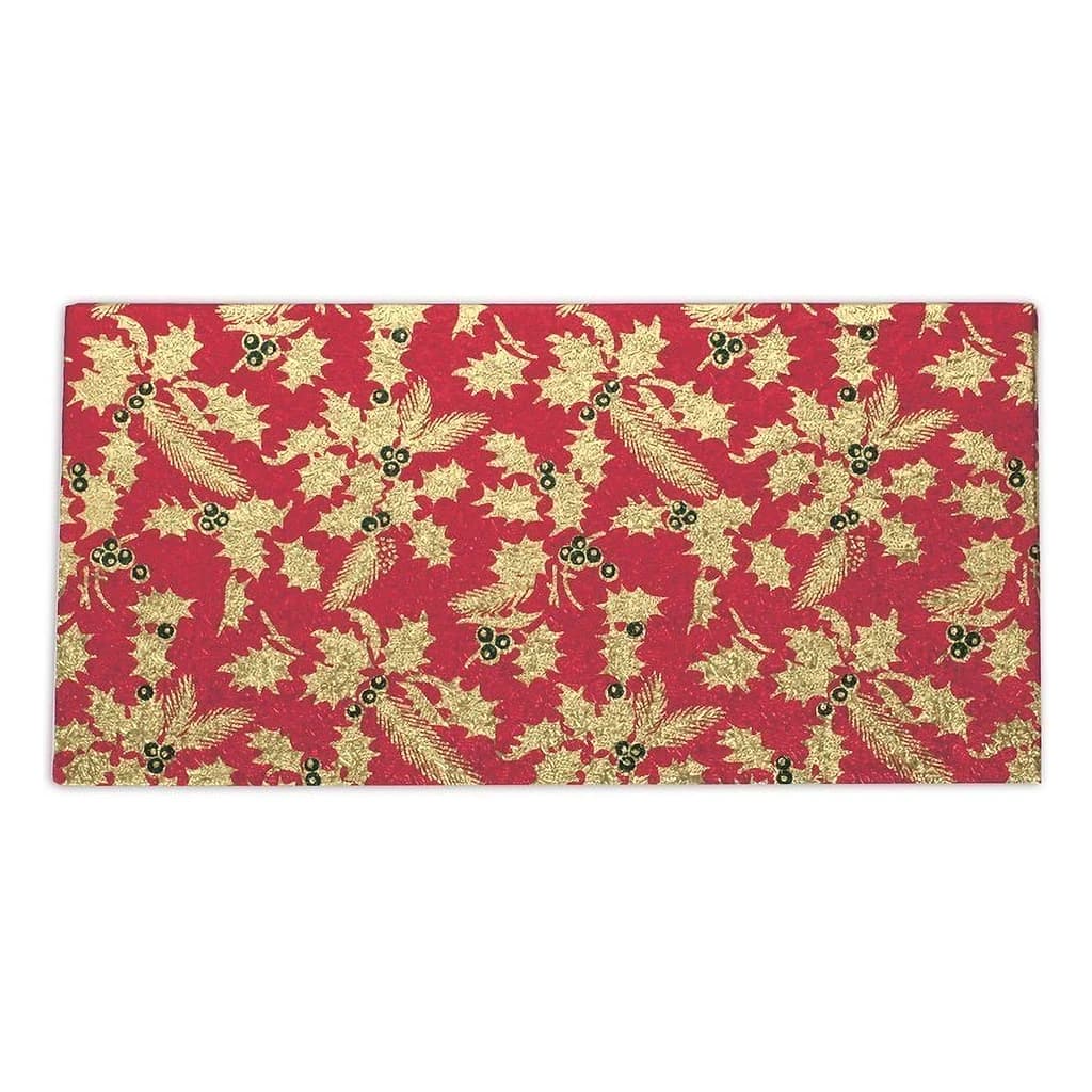 Single Thick Card Oblong Xmas (8×4") – single