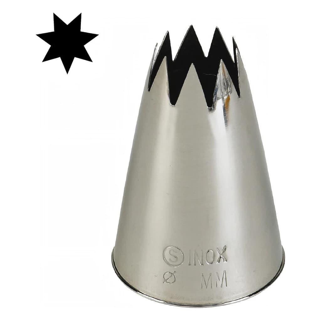 Star tubes, in one piece - 9 mm