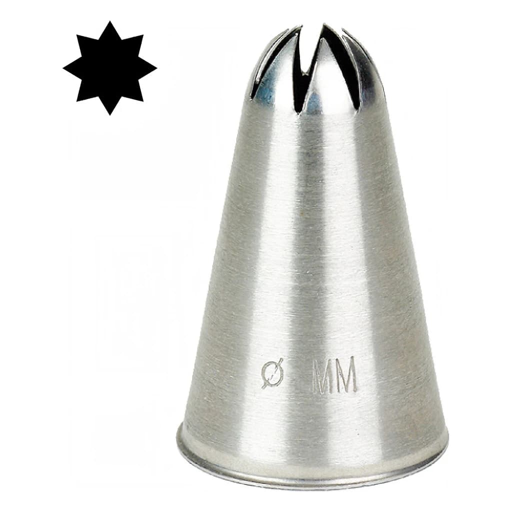 Closed star tubes, in one piece - 5 mm